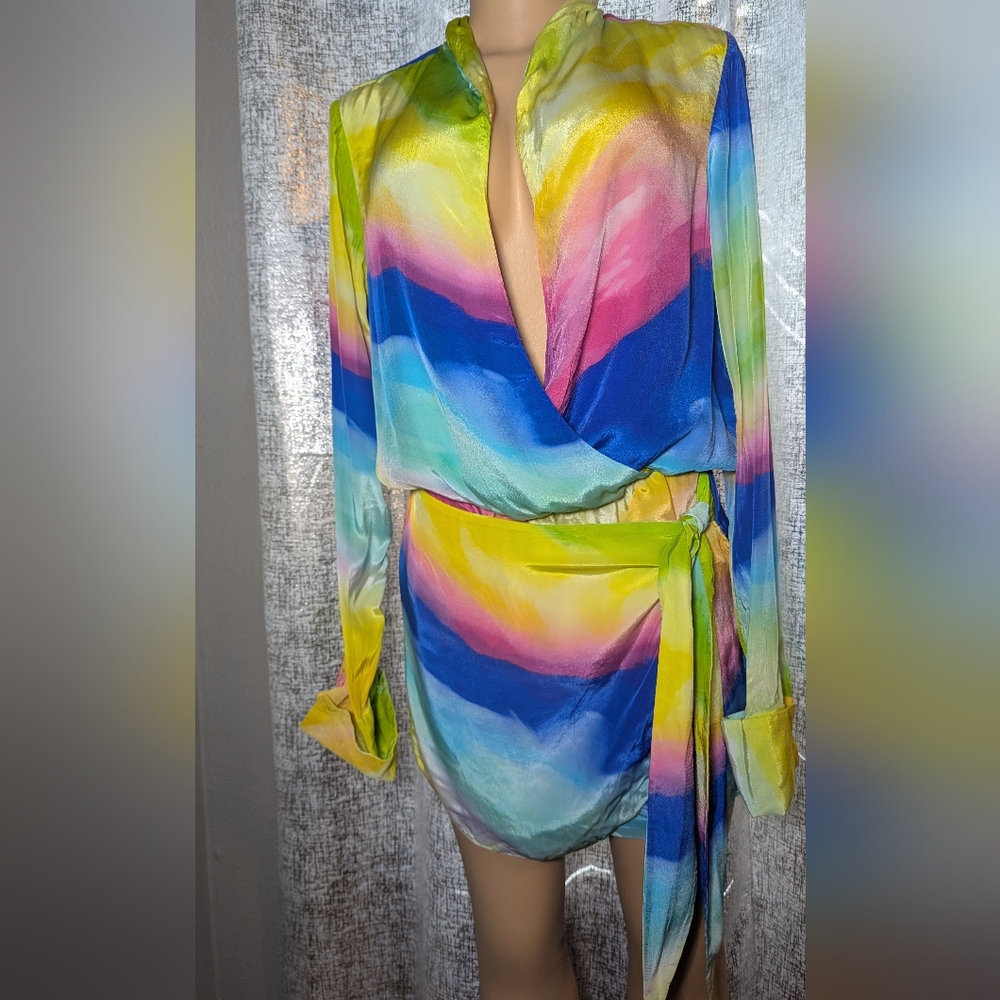 Rococo Sand Multicolor Wrap Shorts - image 4